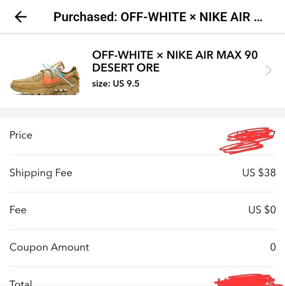 Off × White Nike Air Max 90's - Picture 7 of 7